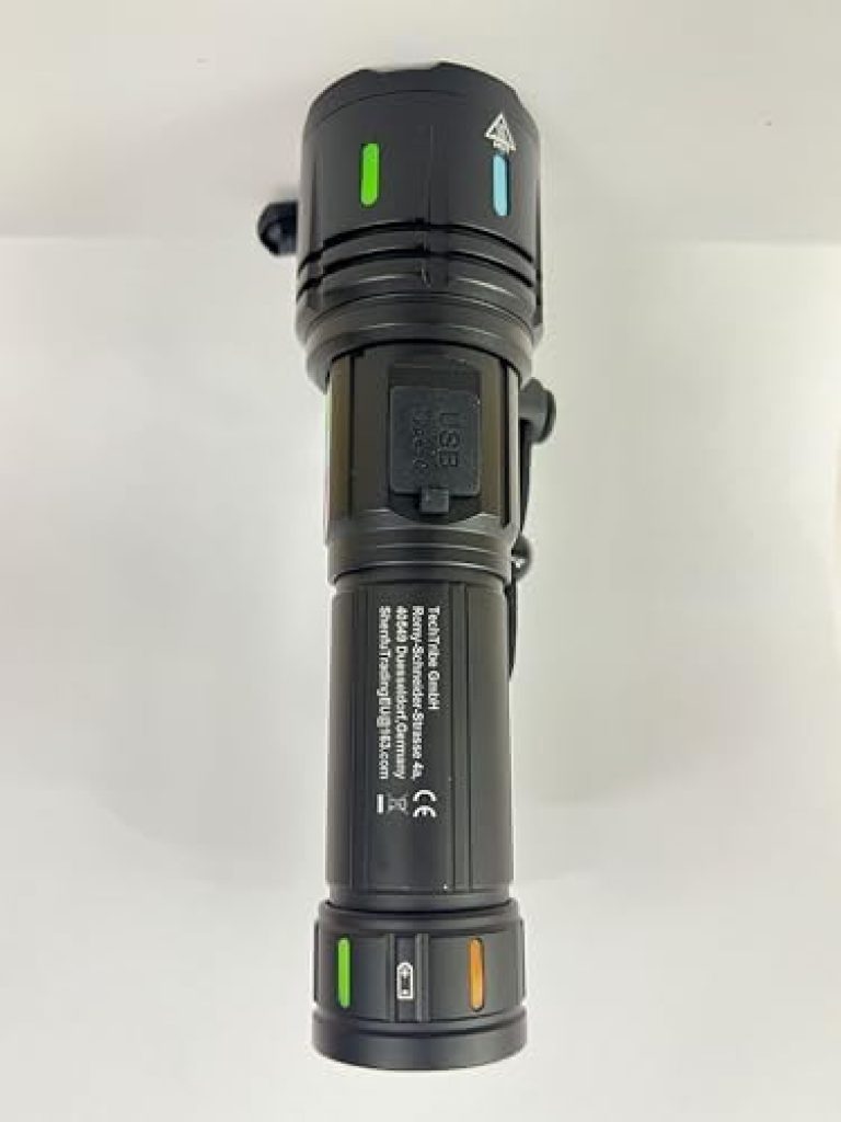 Shadowhawk Linternas LED Alta Potencia, 30000 Lúmenes, Linterna LED Recargable XHM90.2 de largo alcance, perfecta para el camping en Oferta