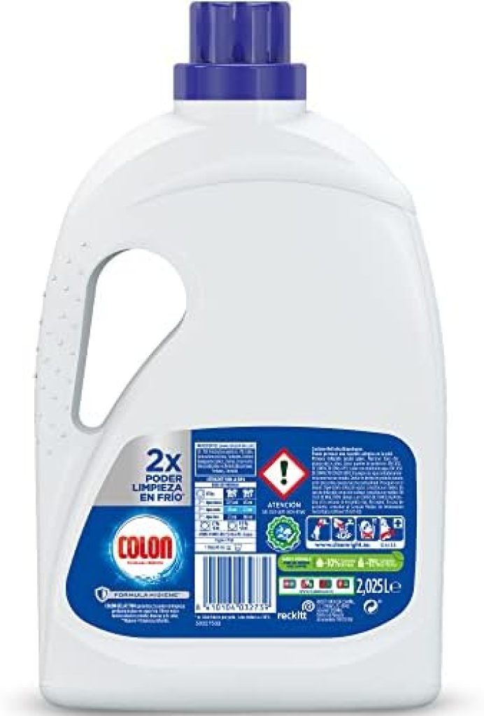 Colon Gel Activo Detergente para la lavadora Gel 90 lavados (2x45 lavados) a precio de chollo