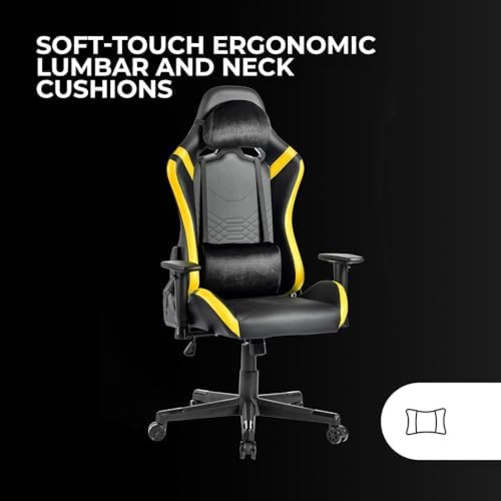 Mars Gaming MGC-PRO, Silla Gaming Profesional, Ergonómica y perfecta para pasar horas en ella