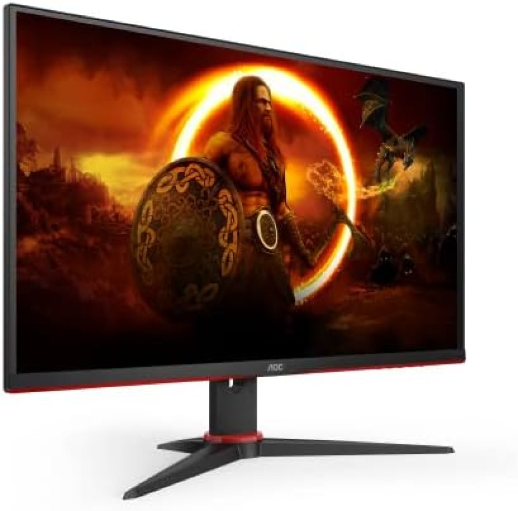 AOC Gaming 27G2ZNE - 27" Full HD Monitor, 240 Hz, 0,5 ms MPRT, Adaptive Sync (1920x1080, HDMI 1.4, DisplayPort 1.2) Black/Red