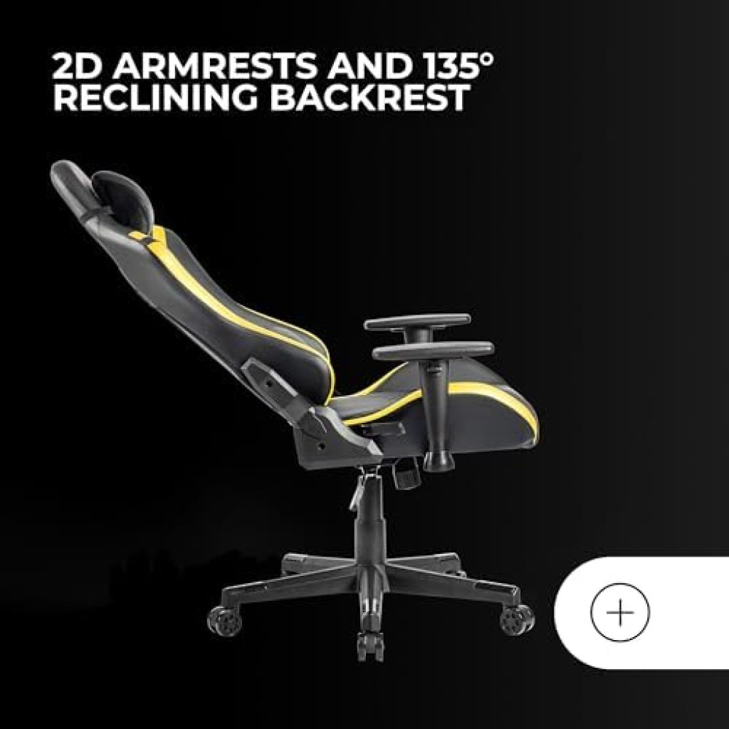 Mars Gaming MGC-PRO, Silla Gaming Profesional, Ergonómica y perfecta para pasar horas en ella