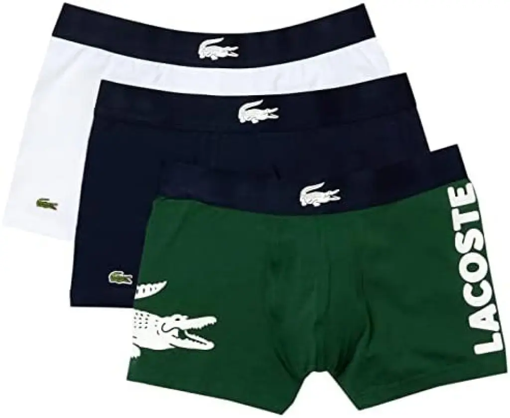 Ropa Interior Hombre Lacoste 5H1803, estos calzoncillos boxer están muy