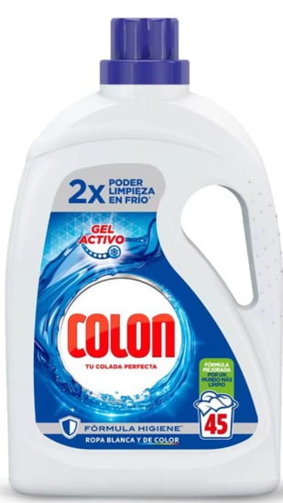 Colon Gel Activo Detergente para la lavadora Gel 90 lavados (2x45 lavados) a precio de chollo