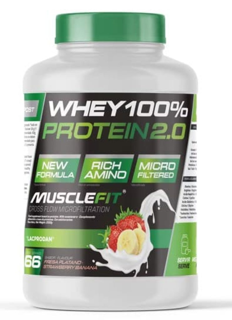 WHEY 100% Protein 2kg - MuscleFit │MUSCLECULT | Creación de Músculo