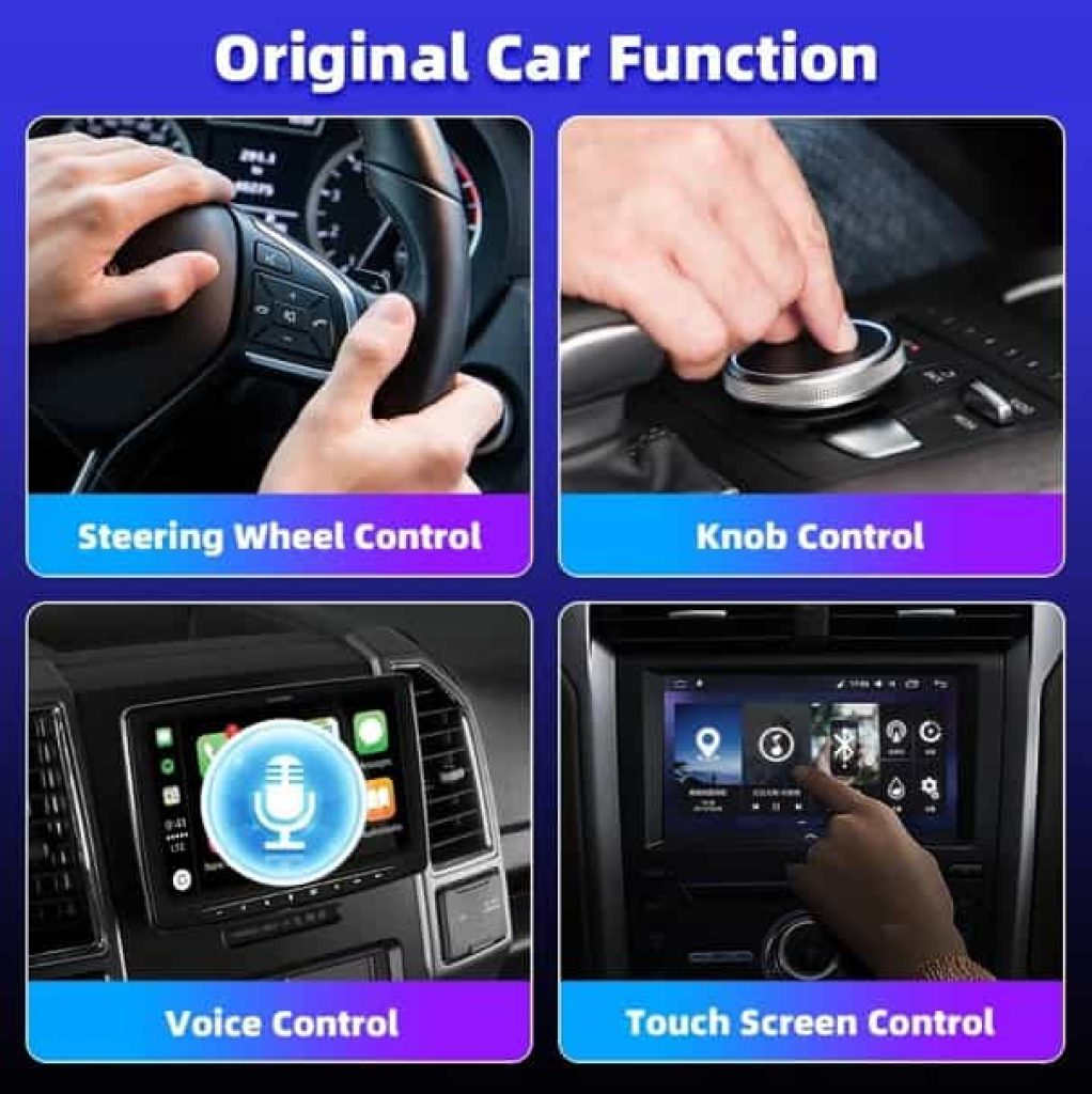 EKIY-Mini Carplay inalámbrico compatible tanto para Apple Carplay como para Android Auto a precio muy rebajado