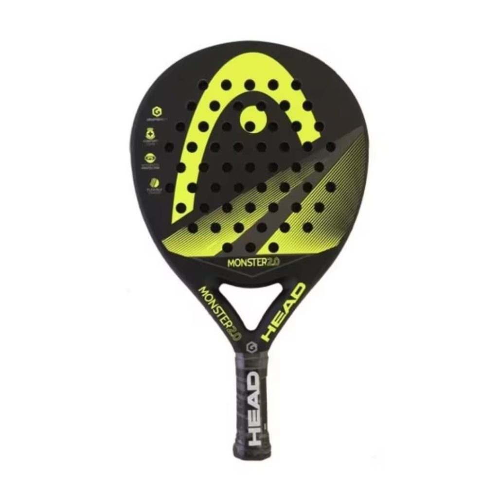 Pala de pádel Head Monster Graphene XT 2.0 + Protector + Ovegrip + Funda Head por menos de 50 euros