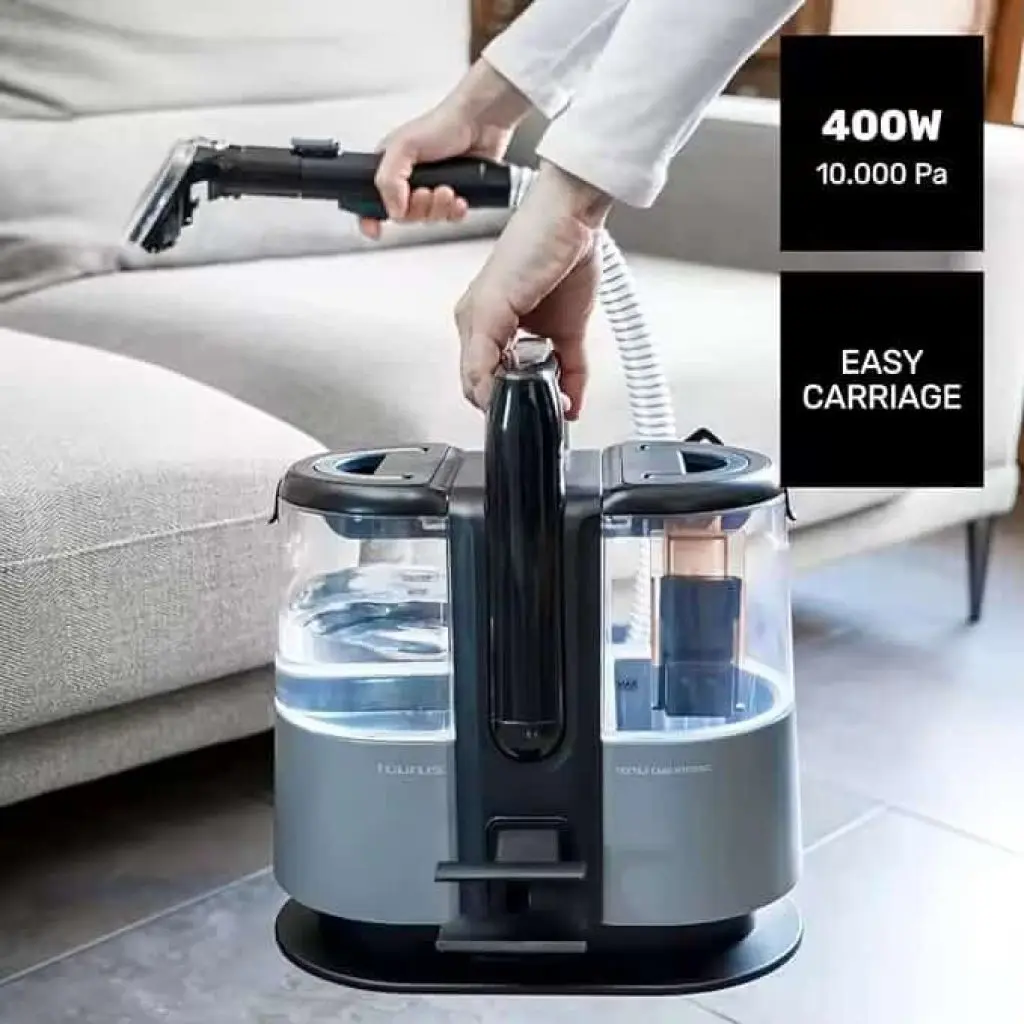 Taurus - Aspirador Textile Care Hygienic SPCL400 | 400 W | 10.000 Pa de succión | 3 en 1: Pulveriza, Limpia y aspira Aspira sólidos y líquidos 