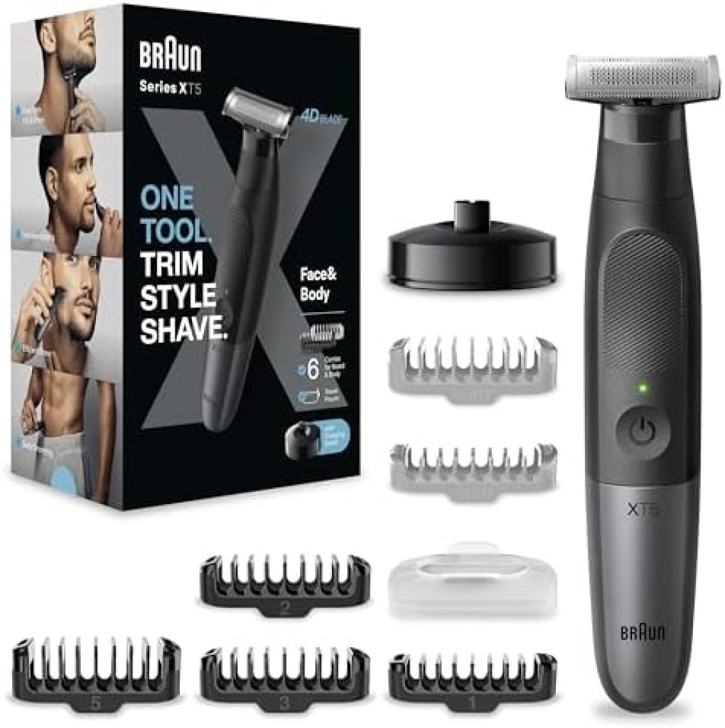 Braun Recortadora de Barba Series X Máquina Cortar Pelo