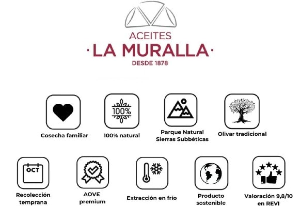 Aceite de Oliva Virgen Extra 5 Litros Cortijo La Muralla