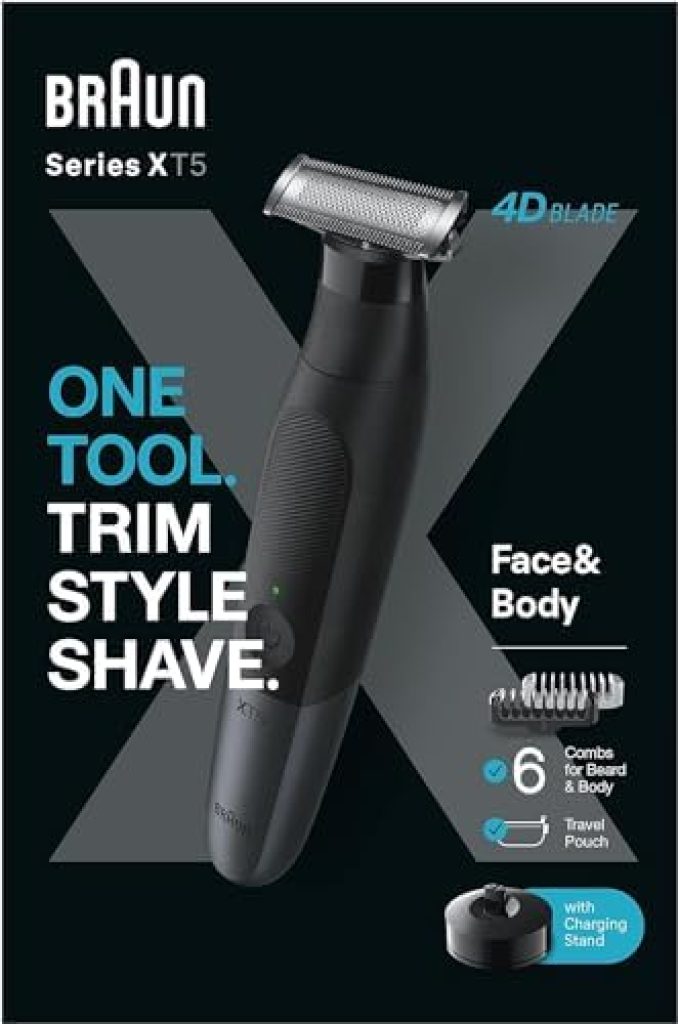 Braun Recortadora de Barba Series X Máquina Cortar Pelo