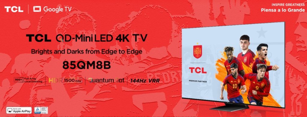 TCL 85QM8B TV MiniLED 85”