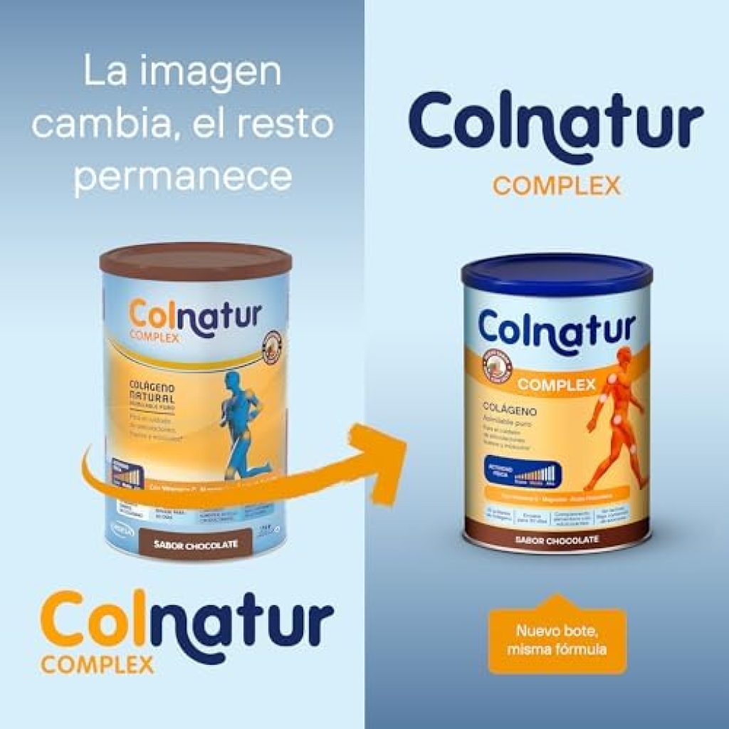 Colnatur Complex Chocolate, 420g - Complemento alimenticio con colágeno, magnesio y vitamina C, para Músculos y Articulaciones