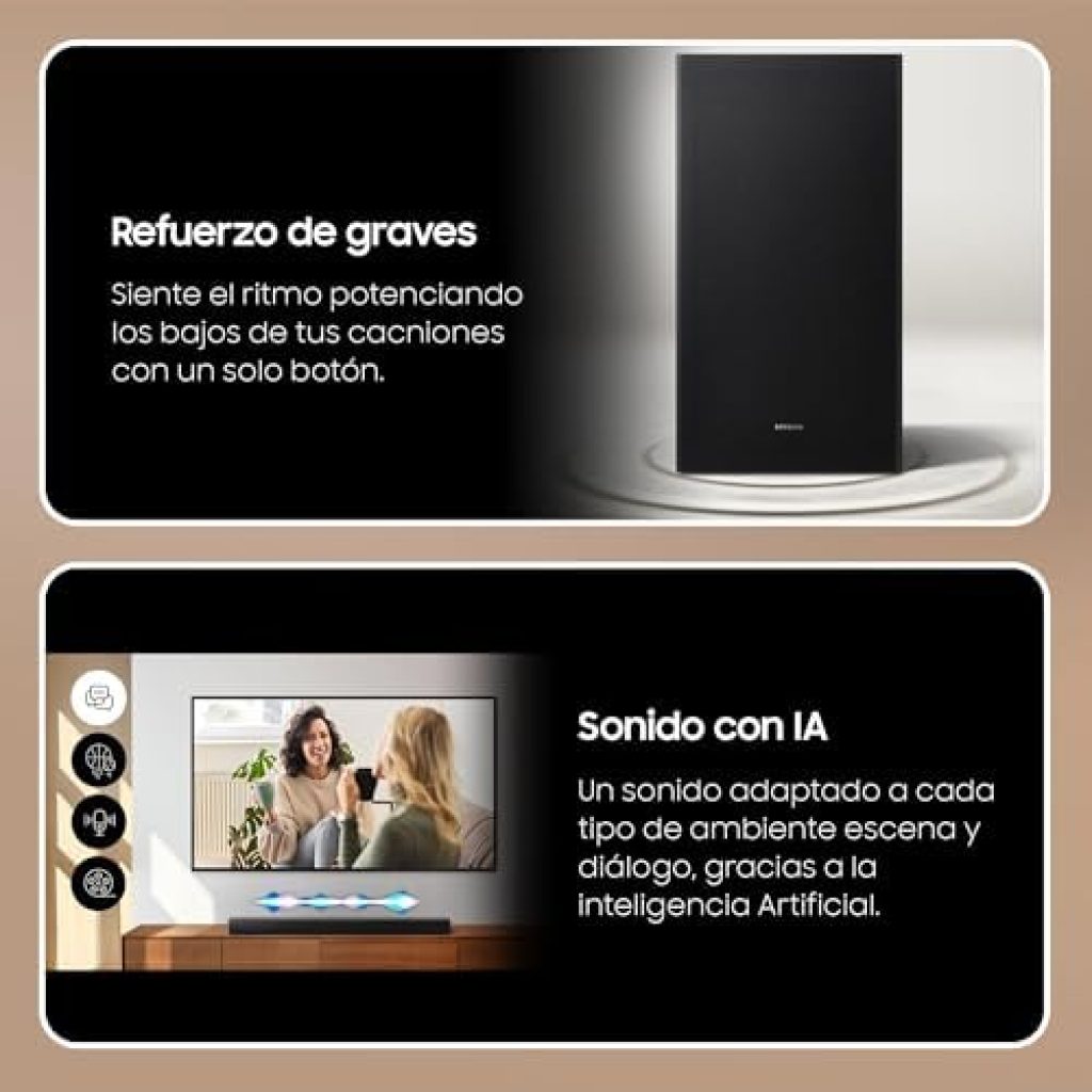 SAMSUNG Barra de Sonido HW-B650D