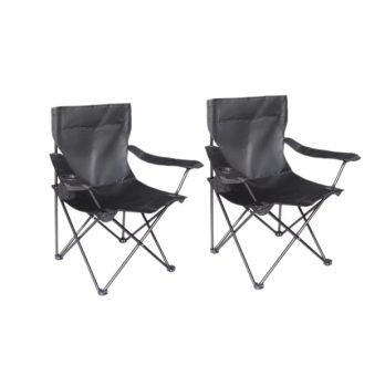 Silla de camping plegable y portátil