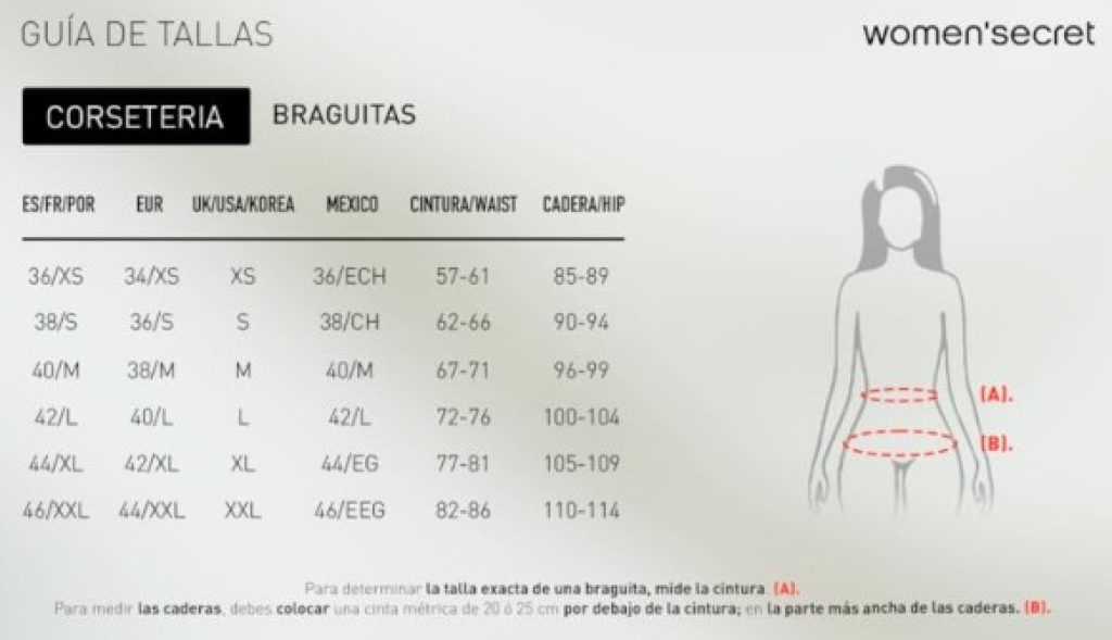 ropa interior mujer women secret