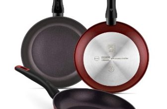 BRA Red Diamond Set de 3 sartenes aluminio forjado