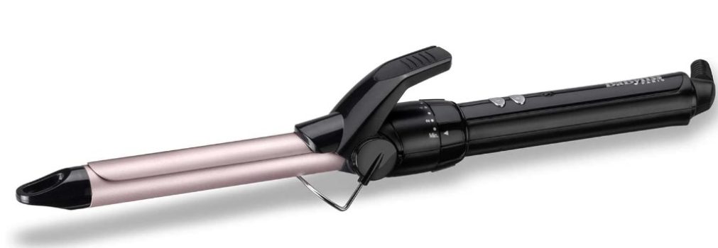 BaByliss C319E Tenacilla de Pelo de 19 mm, 10 Ajustes de Temperatura