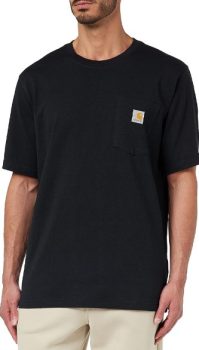 Carhartt K87, Camiseta De Manga Corta con Bolsillo
