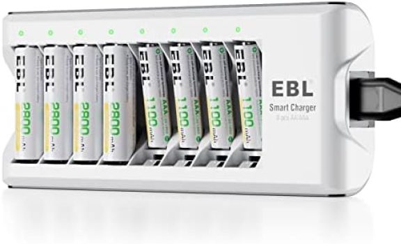 EBL 808 Cargador de pilas
