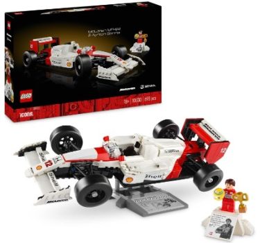 LEGO Icons McLaren MP4/4 y Ayrton Senna Minifigura