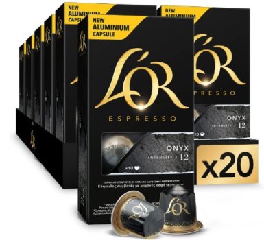L'OR Espresso Cápsulas de Café Onyx