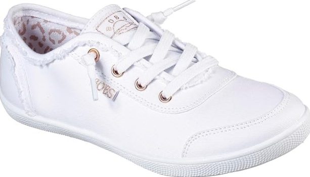 Skechers Bobs B Extra Cute 2cute4u white - Zapatillas blancas para mujer