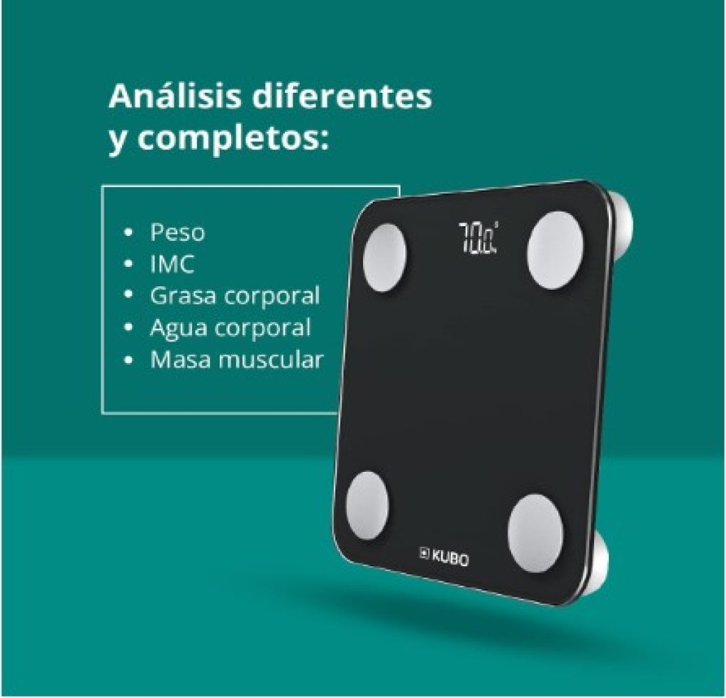 báscula inteligente kubo