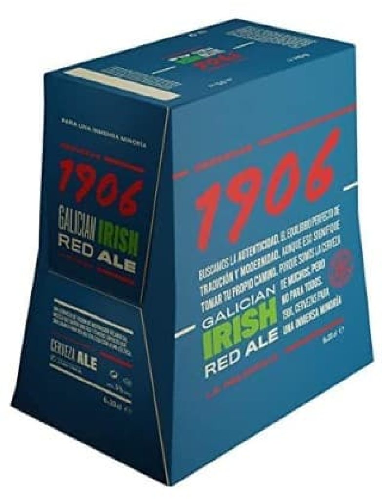1906 Familia Cervezas - Pack Combinado de 24 Botellas x 33 cl, 2 Pack de 1906 Reserva Especial, 1 Pack de 1906 Red Vintage, 1 Pack de 1906 Galician Irish Red