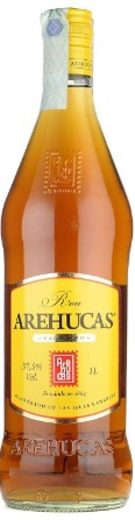 AREHUCAS Ron Carta Oro - 1 L, Botella (006101)