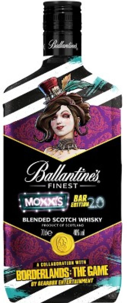 Ballantine's Borderlands Moxxi's Bar Edition 2.0 Whisky Escocés de Mezcla - 700ml