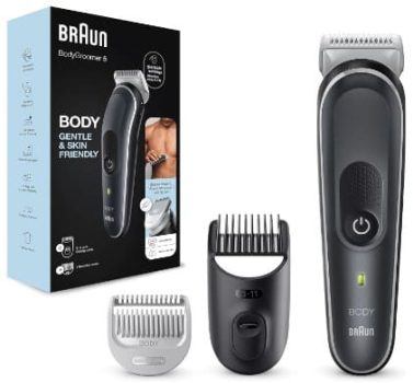 Braun Recortadora Corporal 5 BG5350 - Afeitadora Corporal Masculina