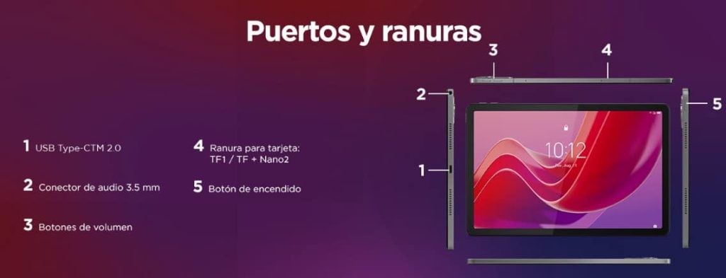 Lenovo Tablet Tab M11, 4GB/128GB, Pantalla 11 Pulgadas, MediaTek G88, Android 13, Incluye Pen