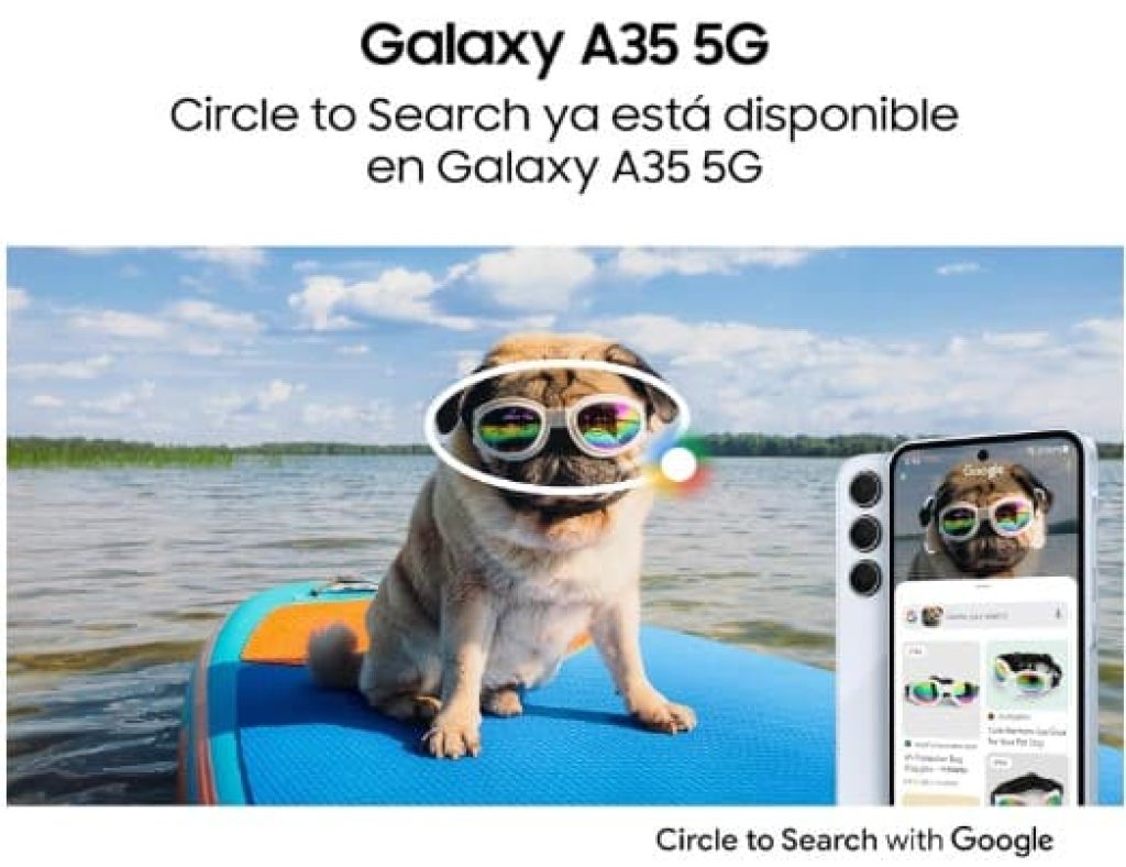 SAMSUNG Galaxy A35 5G - 8/256GB Smartphone Libre, Batería 2 Días de Duración, Cámara 50MP