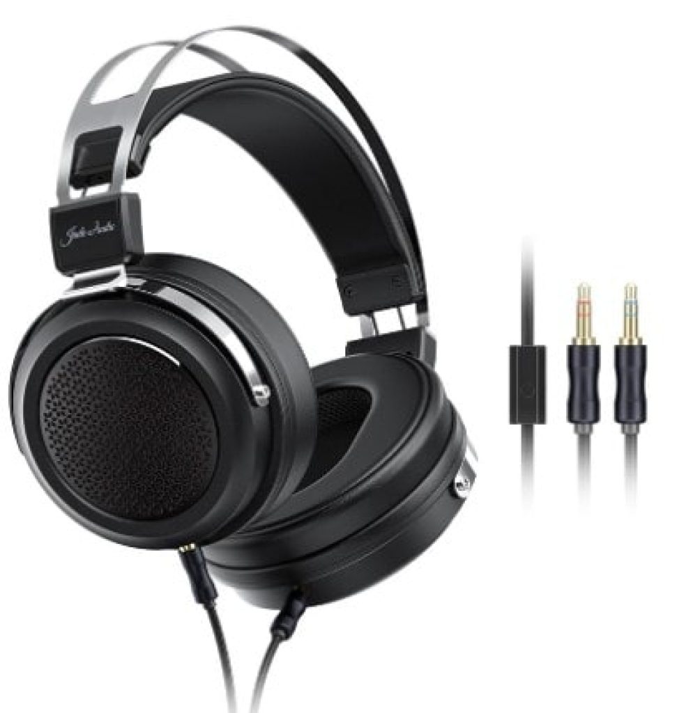 FIIO JadeAudio JT1 - Auriculares Profesionales de Estudio para grabación de Videojuegos con micrófono