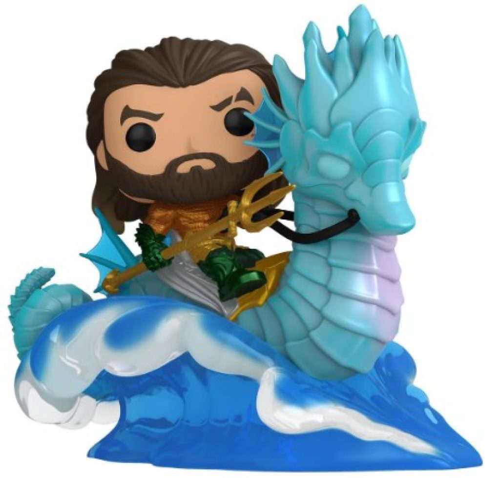 Funko Pop! Ride Deluxe: - DC Aquaman On Storm - Figura de Vinilo Coleccionable - Juguetes para Niños y Adultos - Muñeco para Coleccionistas