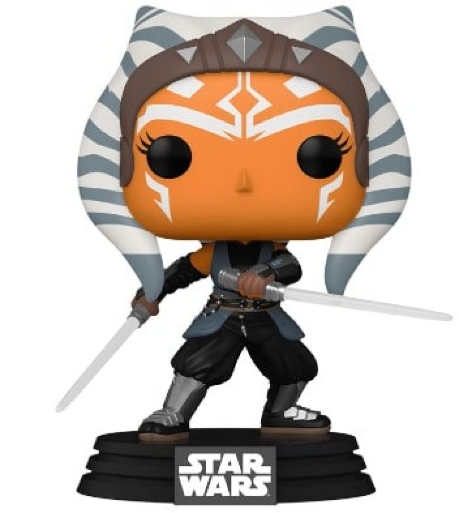 Funko Pop! Star Wars: The Mandalorian - Ahsoka Tano With Sabers - Figura de Vinilo Coleccionable - Mercancia Oficial