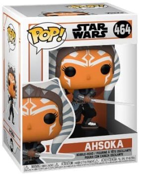 Funko Pop! Star Wars: The Mandalorian - Ahsoka Tano With Sabers - Figura de Vinilo Coleccionable - Mercancia Oficial