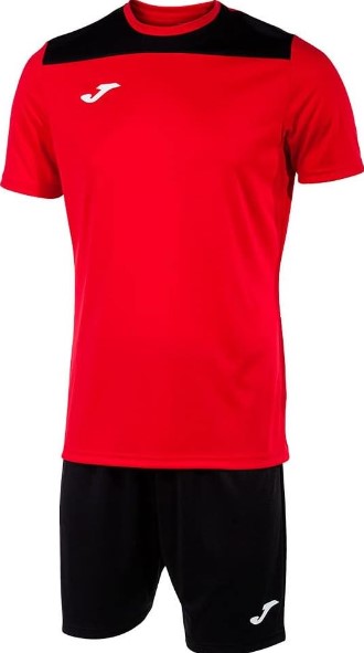 Joma Set Phoenix II Homme – T-Shirt Manches Courtes + Short Foot/Salle Respirant Et Léger (Lot 2 Pièces)