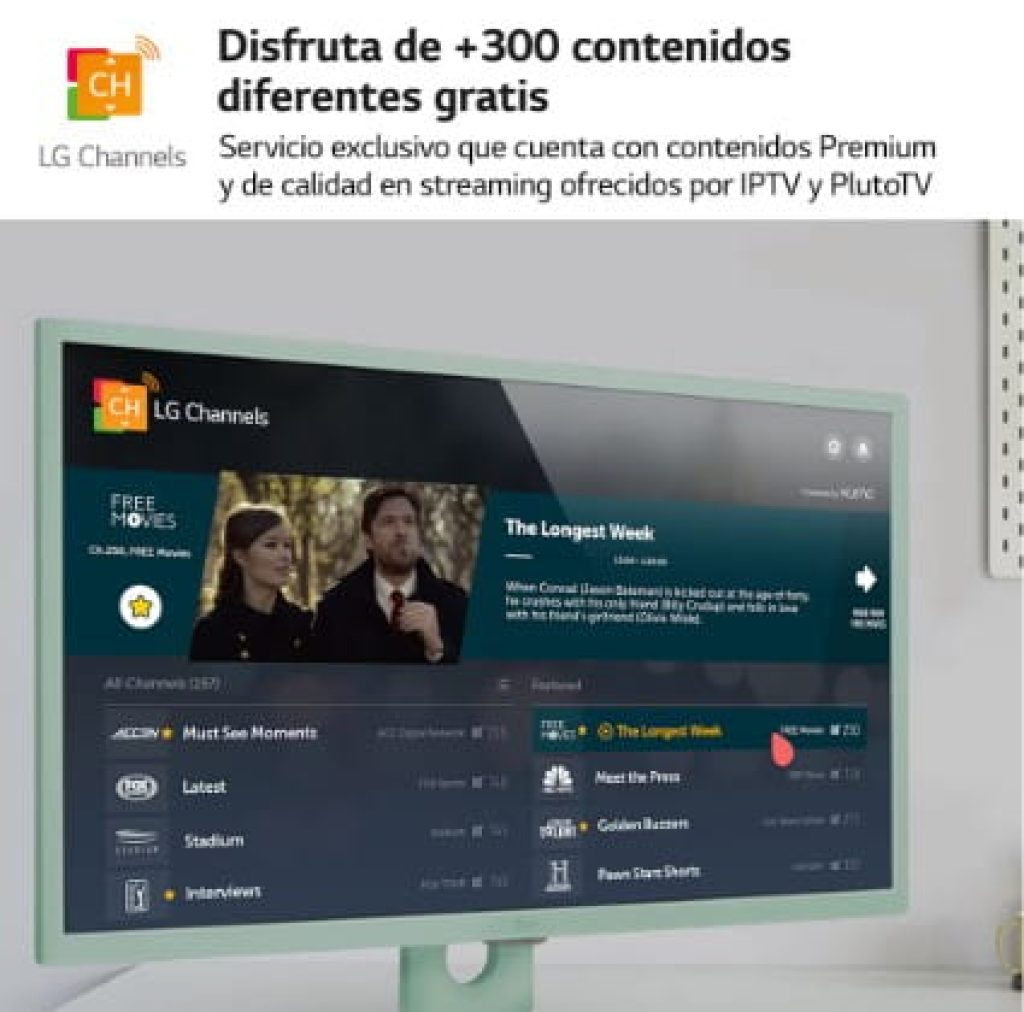 LG MyView Smart Monitor webOS 23, diag. 80 cm, IPS, Full HD, sRGB 99%, HDR10, HDMI 2.1