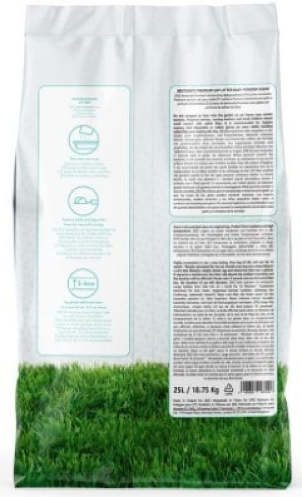 Marca Amazon - Lifelong Arena de bentonita para gatos, Premium con perfume de talco, 25L, Paquete de 1
