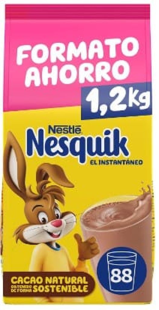 Nesquik NESTLÉ Instantáneo Cacao Soluble 1,2kg Bolsa