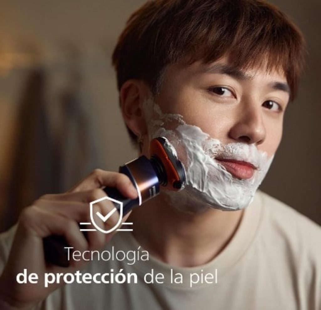 Philips Serie X5000 Afeitadora Eléctrica Hombre, Máquina de Afeitar Barba, 27 cuchillas, En Seco y Húmedo, X5012/00