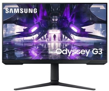 Samsung Odyssey G3 LS27AG320NUXEN - 27" Monitor gaming VA FHD 165Hz, 1ms, HDMI 1.4, DisplayPort 1.2, Ajustes Inclinación/Giro/Altura, FreeSync Premium