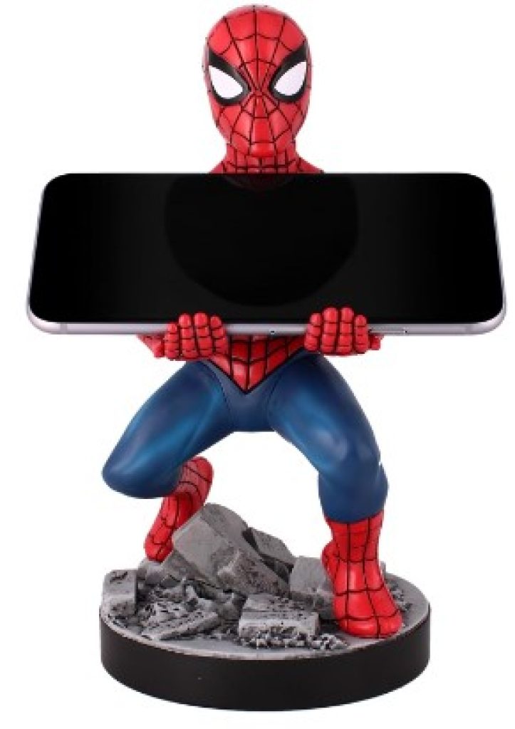 Cable Guys - Marvel Spiderman Gaming Accessories Holder & Phone Holder for Most Controller (Xbox, Play Station, Nintendo Switch) & Phone