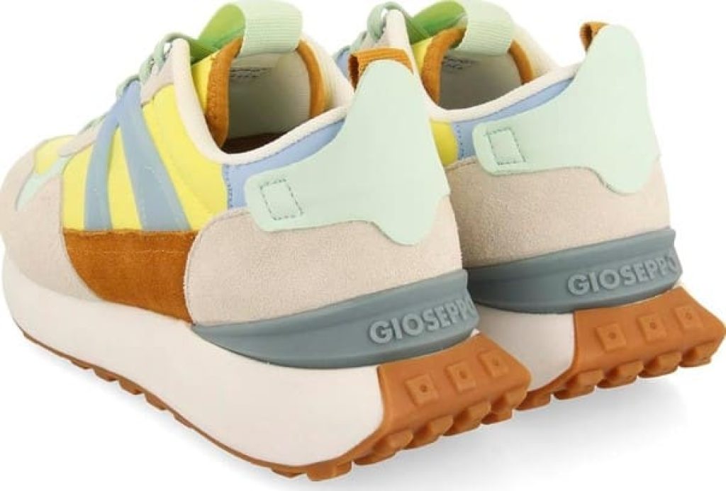 Sneakers Amarillas con Detalles Multicolor para Mujer Adair