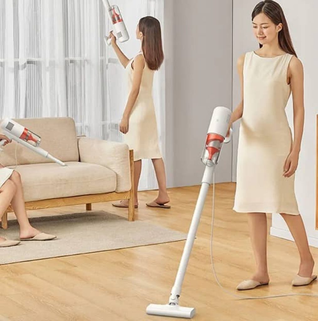 XIAOMI MIJIA 2 Aspiradora con cable, 16kPa fuerte succión ciclónica, 0.5L taza de polvo - Aspiradoras de mano