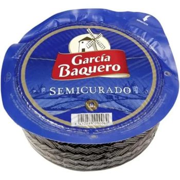 QUESO GARCIA BAQUERO SEMI PIEZA 930G APROX o Curado 830g aprox