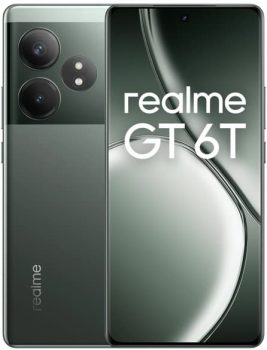 realme GT 6T 5G, 8GB/256GB - Smartphone120W SUPERVOOC, Snapdragon 7+ Gen 3, 5500mAh Batería, Versión Global