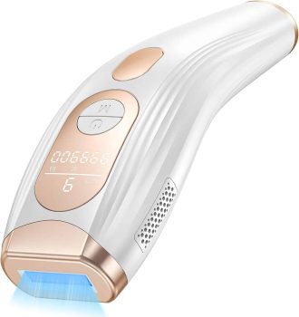 3 en 1 Depiladora Laser, HR/RA/SC, 600NM-1200NM IPL Depiladora de Luz Pulsada, 9 Niveles Depilacion para Cara, Axilas, Piernas y Cuerpo - 999.990 flashes