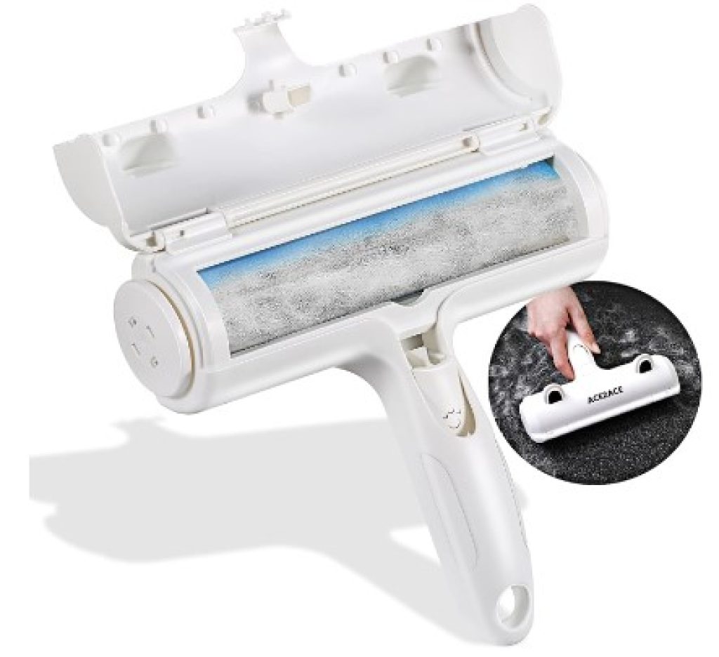 ACE2ACE Quitapelos y Rodillos para Mascotas, Cepillo de Limpieza Removedor de Pelaje para Gatos y Perros, Lavable y Reutilizable